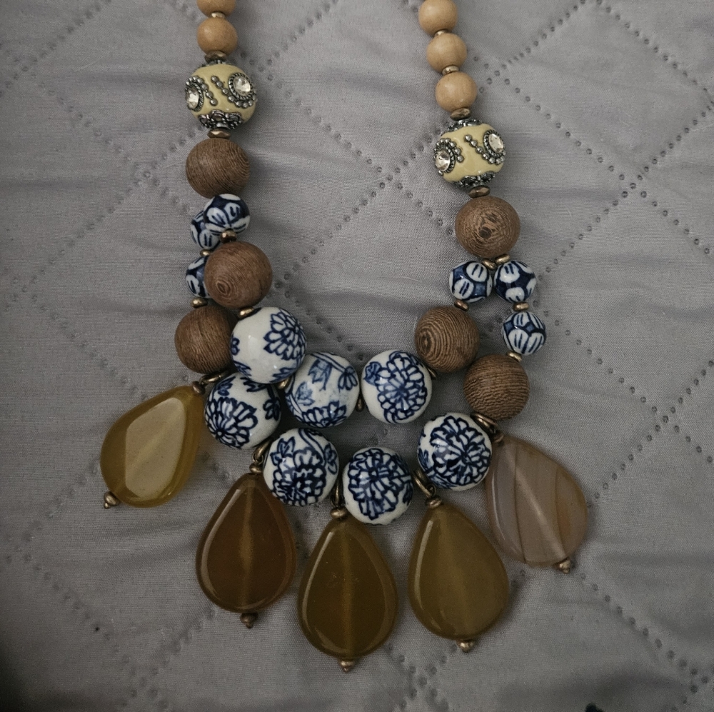 Elegant Multicolor Beaded Necklace